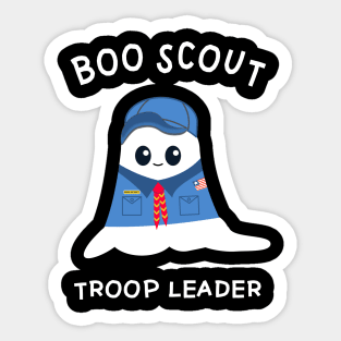 Boo Scout Ghost Sticker